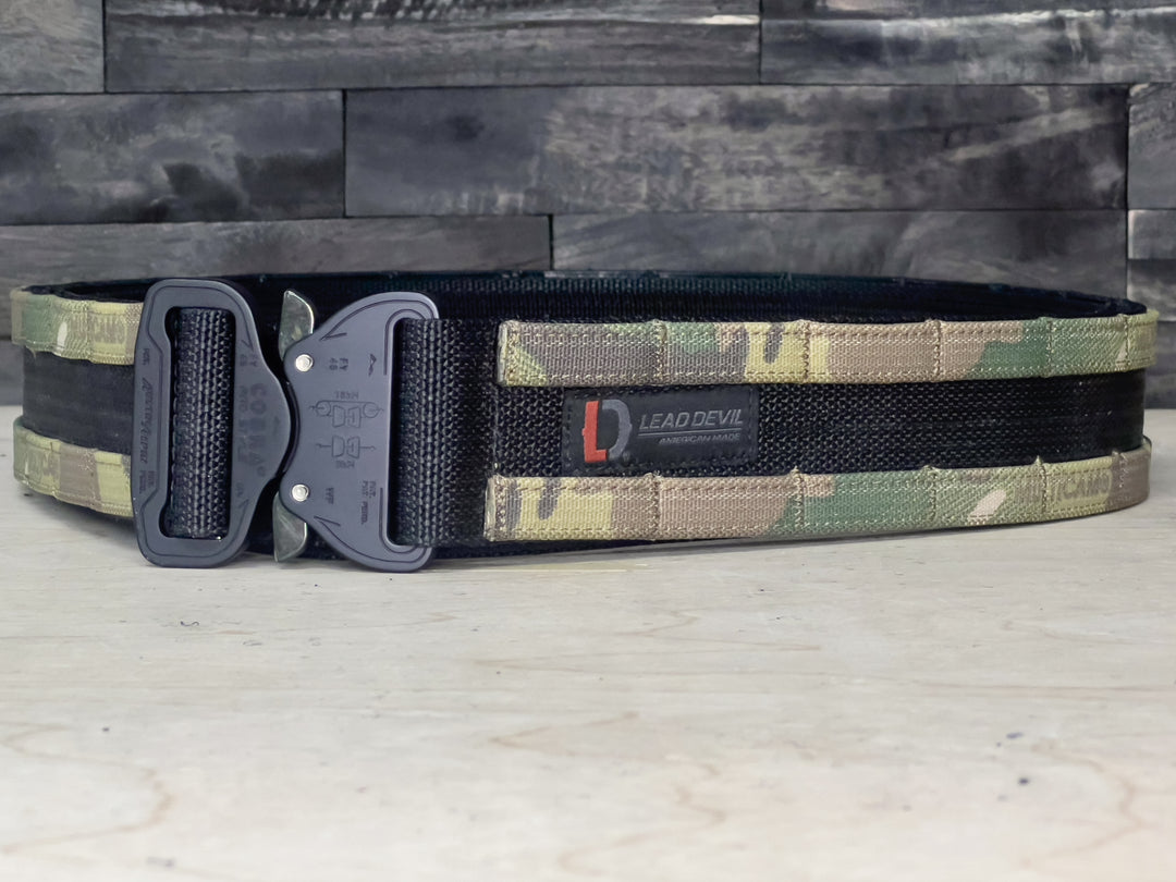 Black with Woodland Camo