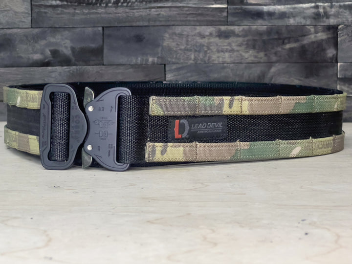 Black with Woodland Camo