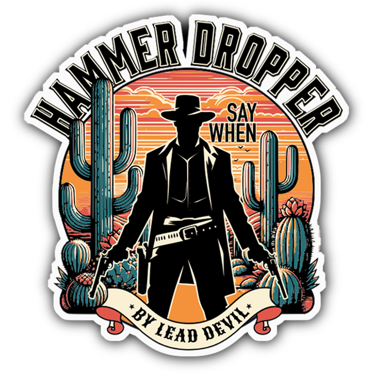 Gunslinger Collection - Pack of (3) Stickers