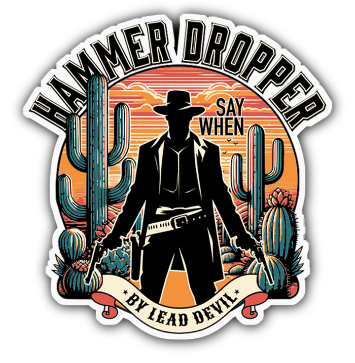 Gunslinger Collection - Pack of (3) Stickers