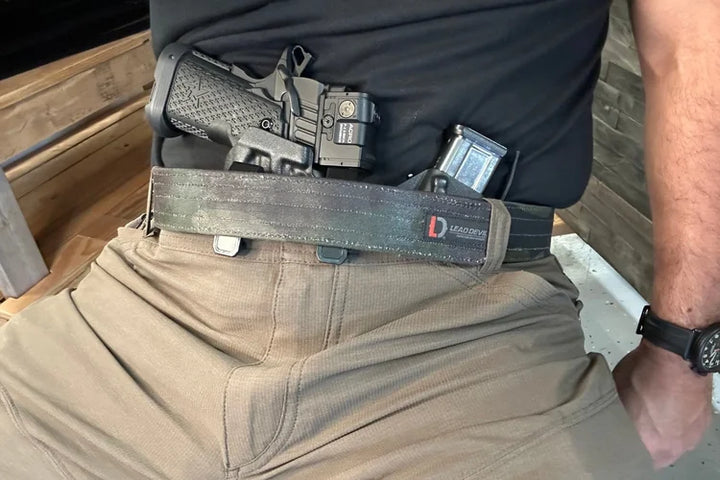 TRAVEL/EDC BELTS - WAXED CANVAS