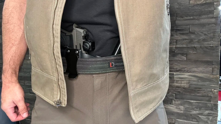 TRAVEL/EDC BELTS - WAXED CANVAS