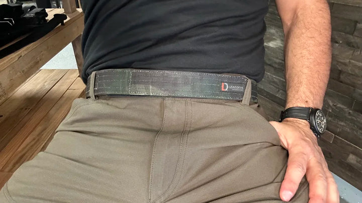 TRAVEL/EDC BELTS - WAXED CANVAS