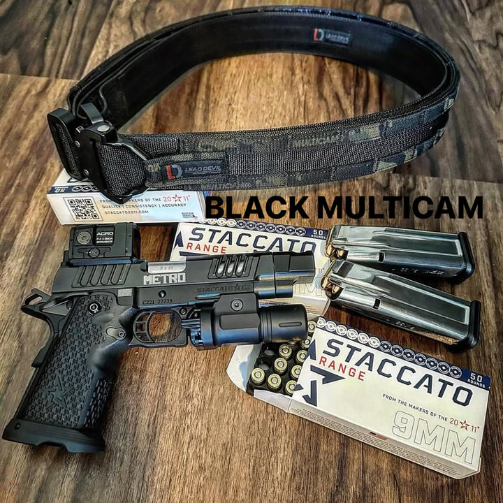 1.75" Tactical Molle Camo Belts With D-Ring