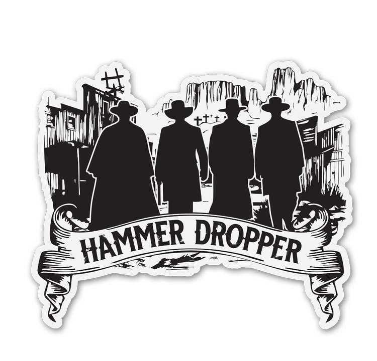 Gunslinger Collection - Pack of (3) Stickers